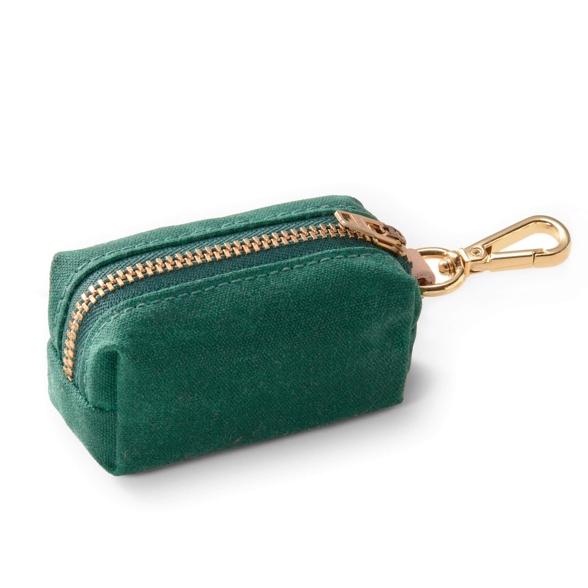 Evergreen Waxed Canvas Waste Bag Holder